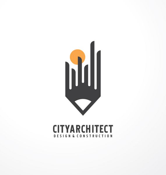 طراحی نماد خط افق شهر