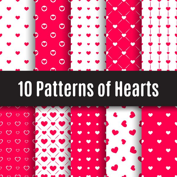 الگوهای بدون درز قلب