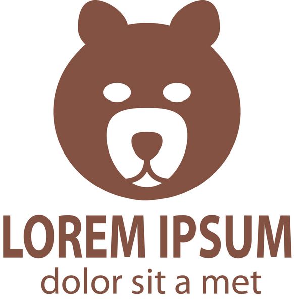 طراحی لوگوی خرس