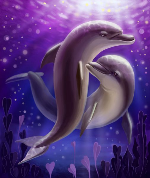 دلفین های زیبا