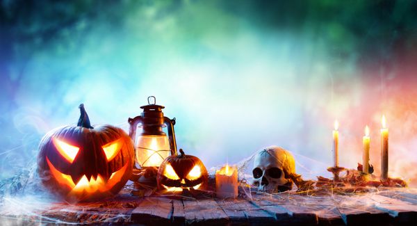 مجموعه هیولاهای هالووین مجموعه زامبی خون آشام روح مرگ گریم درو گرگینه