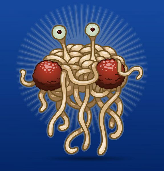 وکتور هیولای اسپاگتی پرنده