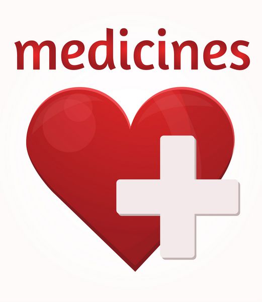 نماد دارو دکتر حجیم واقع بینانه قلب عشق قرمز
