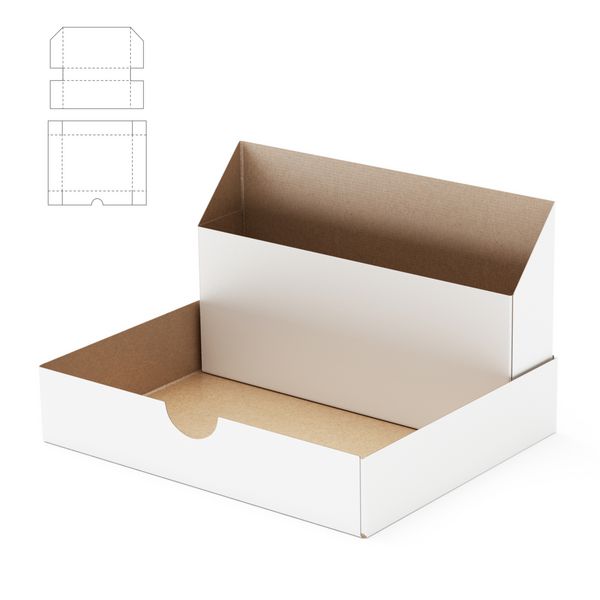 جعبه نمایش شمارنده دو تکه با قالب خط قالب