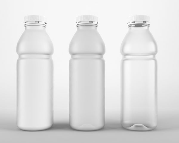 انواع شفافیت در بطری های پلاستیکی