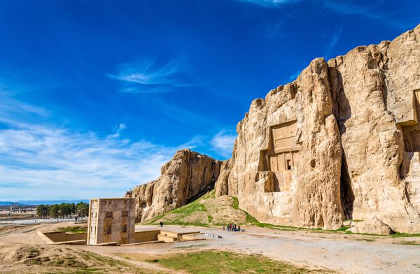 مقبره های باستانی شاهان هخامنشی در نقش رستم ایران