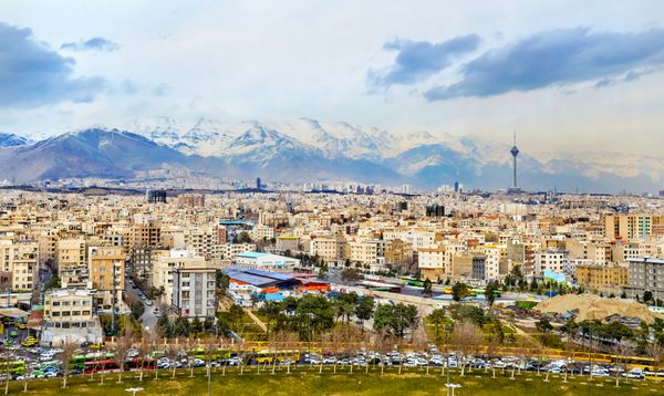 نمای تهران از برج آزادی - ایران