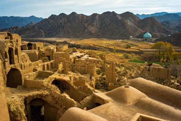 شهر باستانی متروک خرانق در ایران