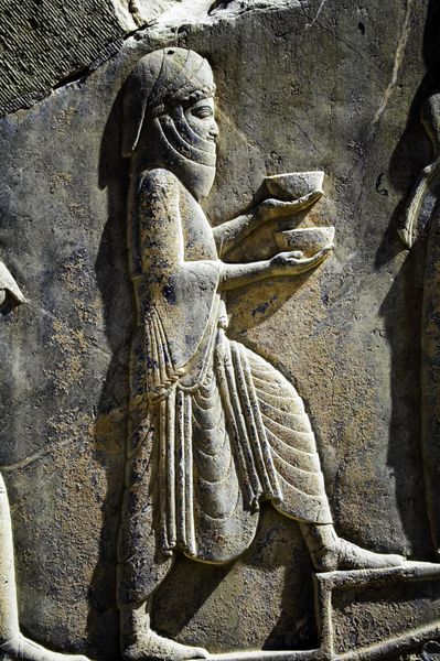  عکس تخت جمشید در زمان هخامنشیان