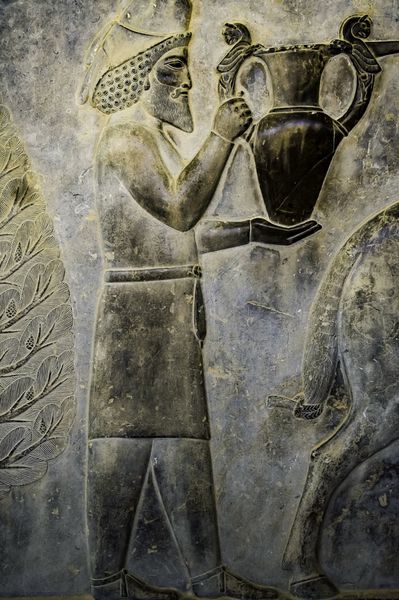  عکس تخت جمشید در زمان هخامنشیان