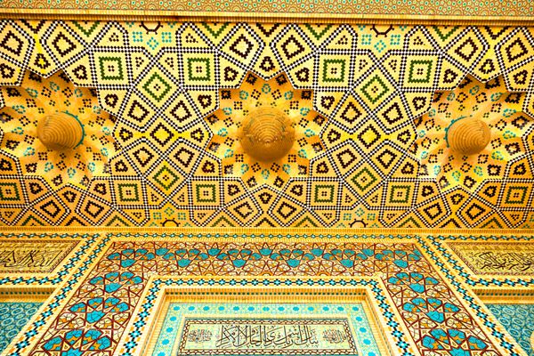 تاری در ایران بافت انتزاعی معماری مذهبی پشت بام مسجد تاریخ فارسی