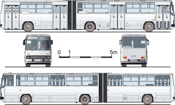 وکتور اتوبوس شهری تفصیلی