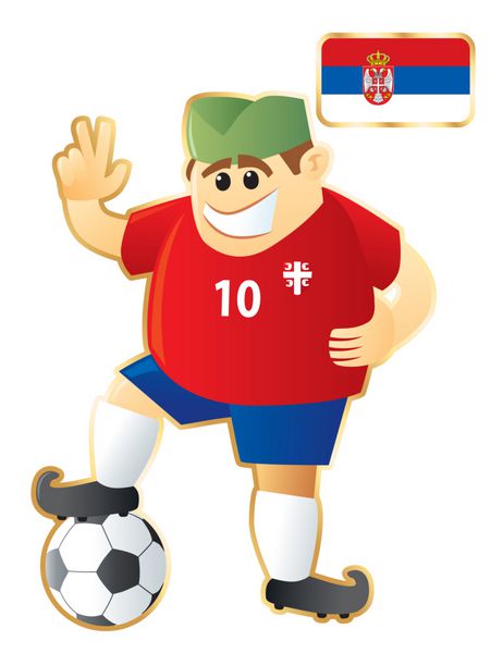 طلسم فوتبال صربستان