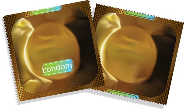 بسته کاندوم طلایی