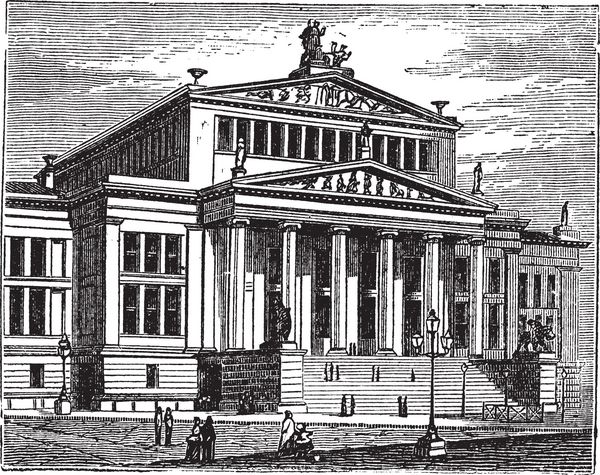 konzerthaus berlin یا schauspielhaus berlin سالن کنسرت برلی