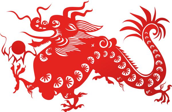 اژدهای چینی نماد سال 2012