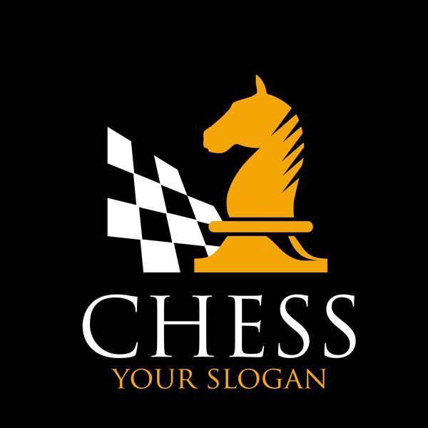 لوگو اسب شطرنج وکتور