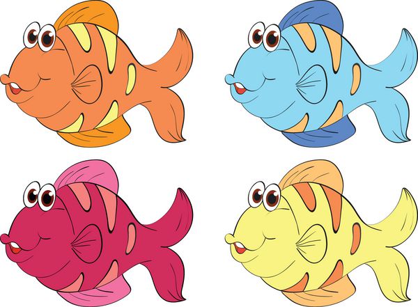 ماهی به رنگ
