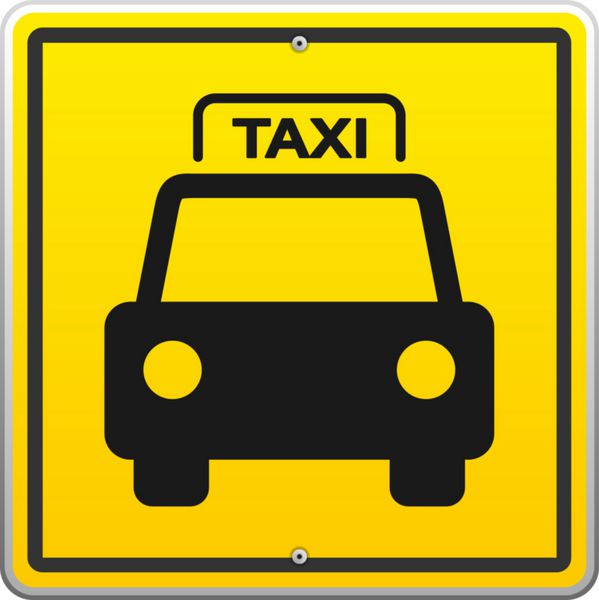 تابلوی تاکسی در نیویورک