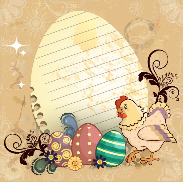 تخم مرغ و مرغ عید پاک