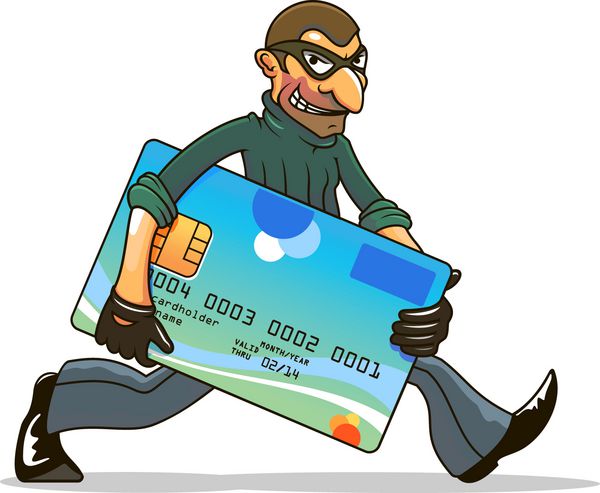 هکر یا دزد کارت اعتباری را می دزدد