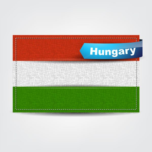بافت پارچه پرچم مجارستان