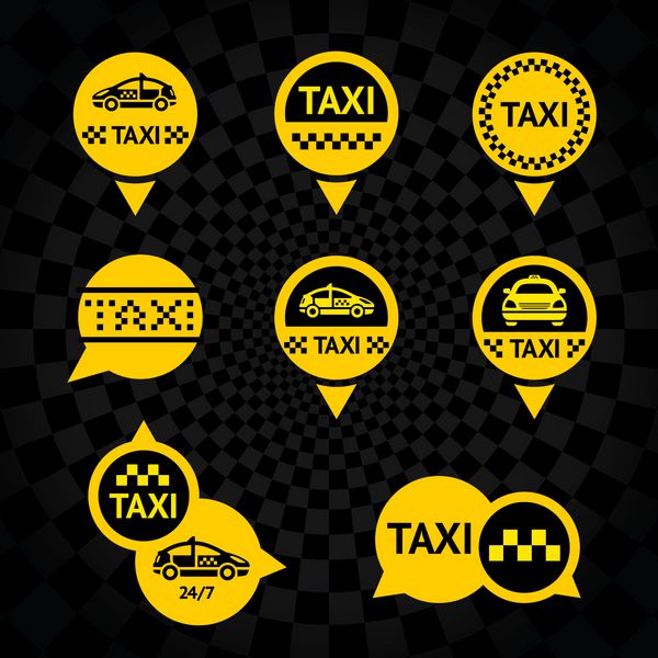 تاکسی - نمادهای زرد