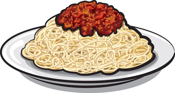 اسپاگتی با سس