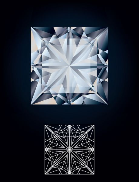 الماس جواهر پرنسس وکتور