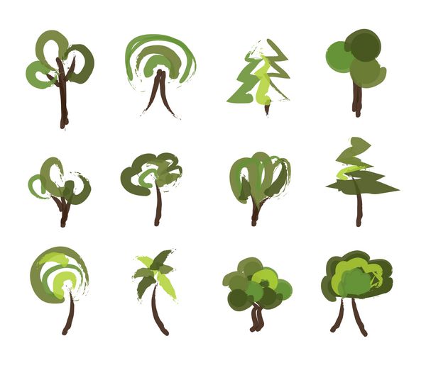نمادهای درختی