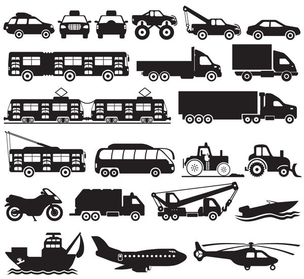 نمادهای حمل و نقل