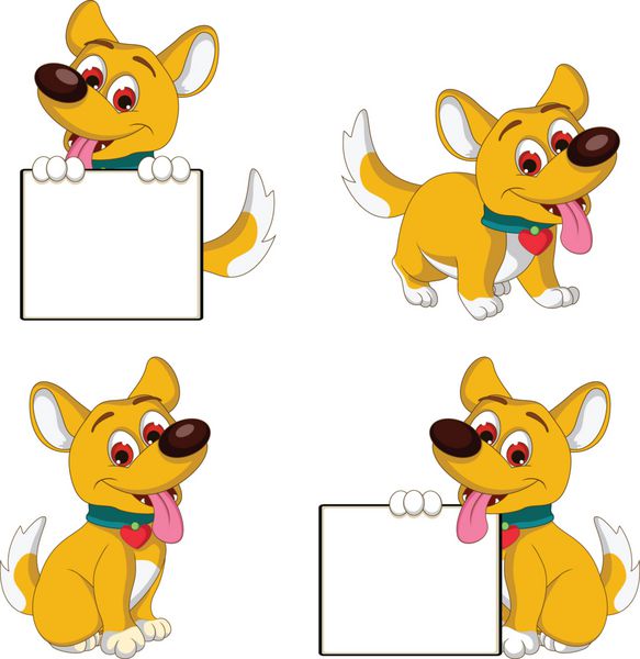 عکس سگ کارتونی برای پروفایل