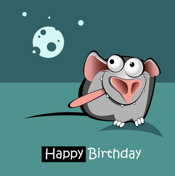 تولدت مبارک لبخند موش
