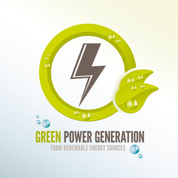 نشان برق سبز برای منابع انرژی تجدیدپذیر