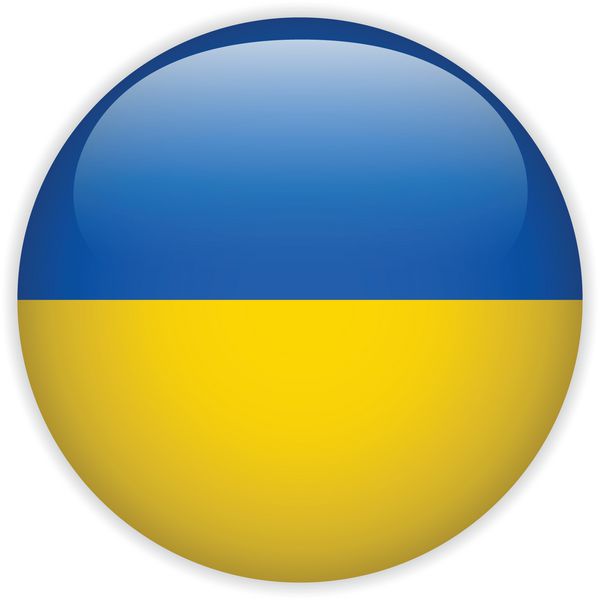 دکمه براق پرچم اوکراین