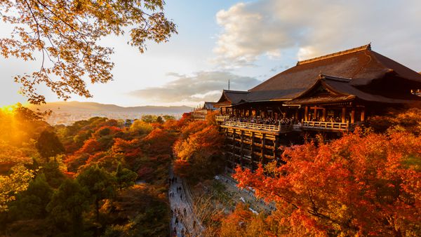 معبد Kiyomizu-dera در کیوتو