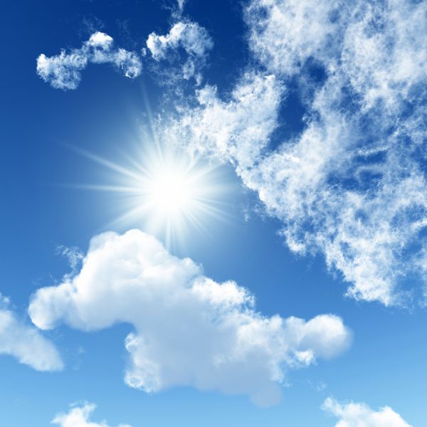 عکس آسمان ابری غمگین