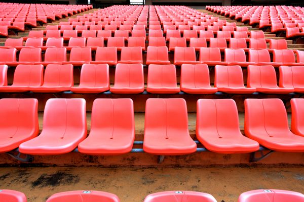 صندلی های استادیوم