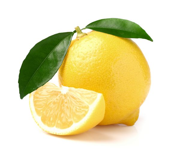 لیموی آبدار با برش