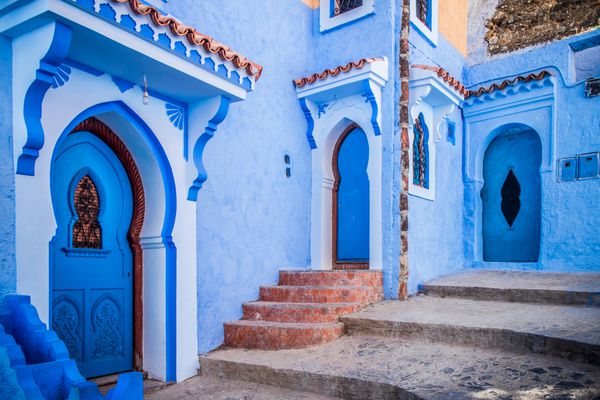 مدینه آبی زیبای شفشاون در مراکش