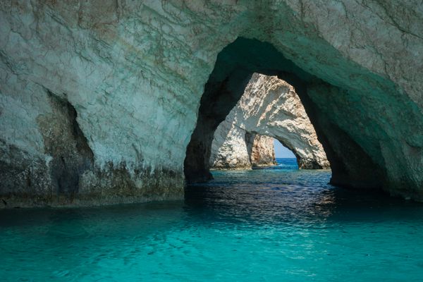غارهای آبی زاکینتوس یونان
