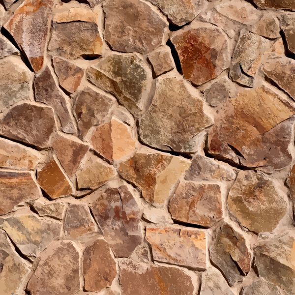 بافت دیوار سنگی وحشی برای طراحی شما