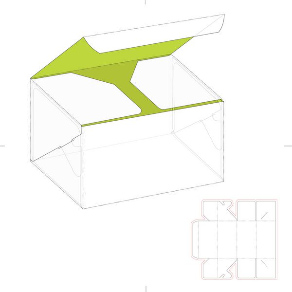 جعبه کارتن کره با قالب دای لاین