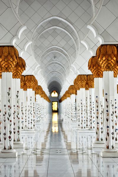مسجد شیخ زاید ابوظبی 31 اکتبر 2015