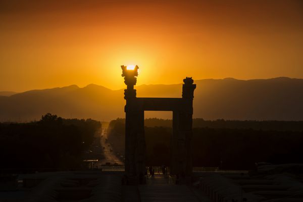  عکس تخت جمشید الان