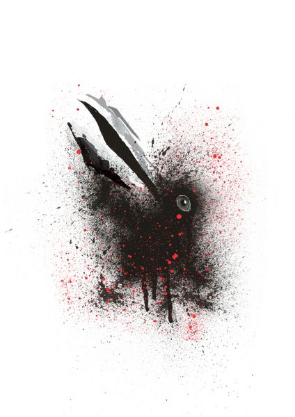 تصویر طراحی کلاغ سیاه به کمک کامپیوتر