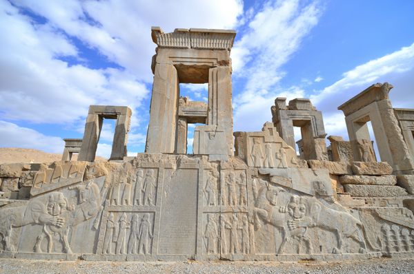  عکس تخت جمشید الان