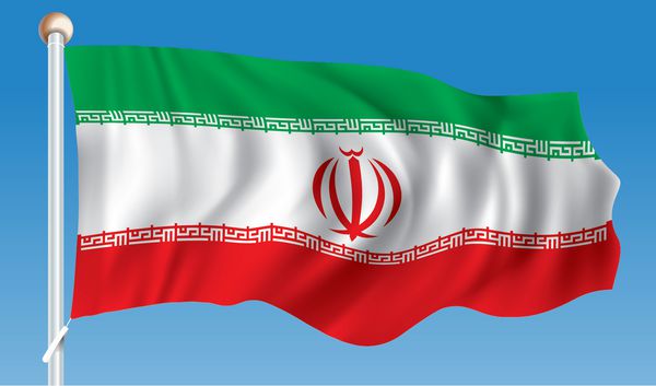 پرچم ایران - وکتور