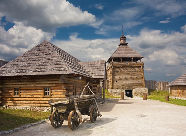 موزه تاریخی در Zaporozhye اوکراین