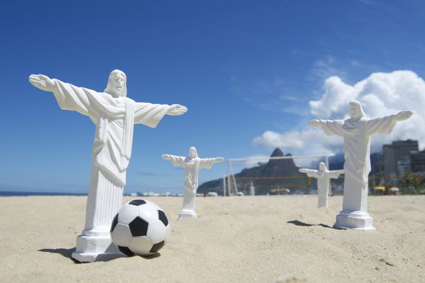 تیم بازیکنان فوتبال کریستو ایپانما ساحل ریو